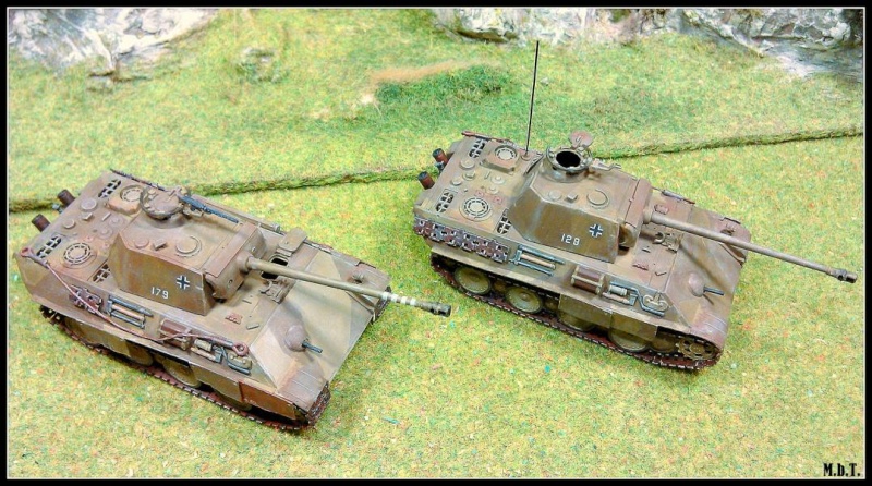 2x "Panther" V Ausf. G / 1:72 K800_d23