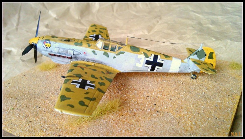 Messerschmitt BF-109E4/Trop *Afrika Korps* in 1:72 K800_i10