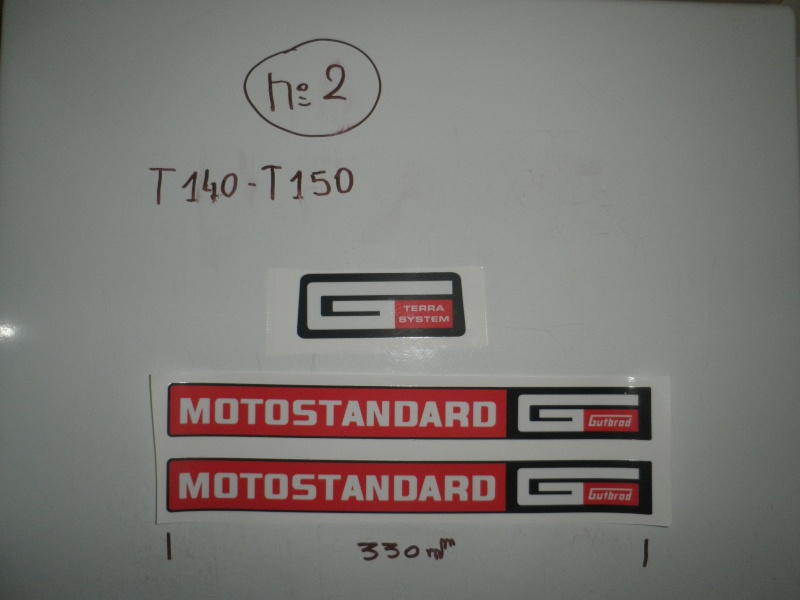 AUTOCOLLANTS MOTOSTANDARD GUTBROD. P4300011