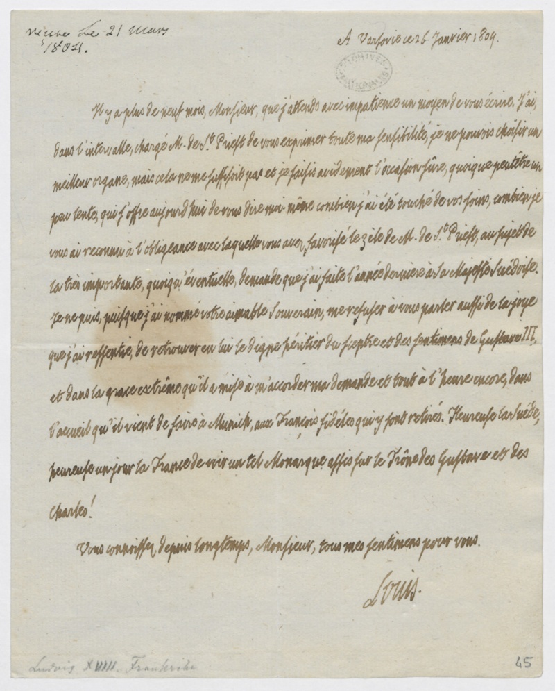 Louis-Stanislas, comte de Provence, et futur roi Louis XVIII - Page 2 Fran_010