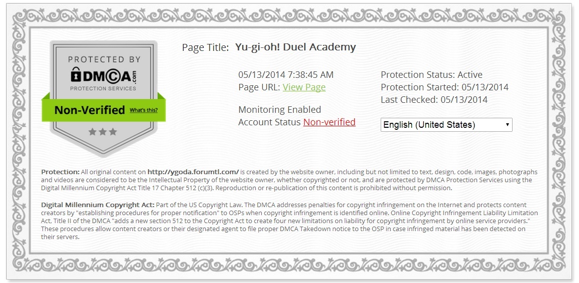 Yu-gi-oh! Duel Academy Dmca_c10