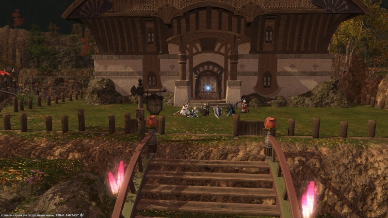 Our house has been erected!  Ffxiv_13