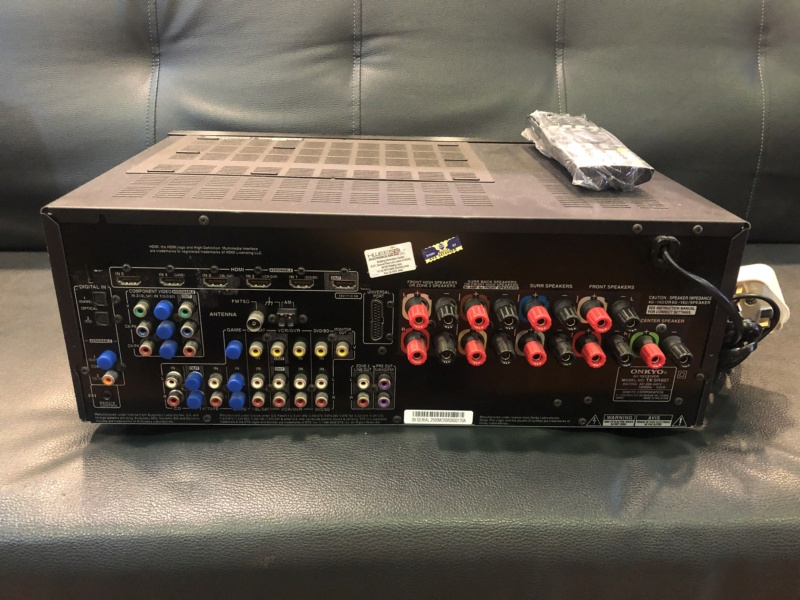 Onkyo TXSR607 AV Receiver (Sold)