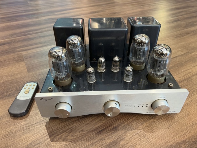 Cayin A55T Tube Amplifier (Used) Img_6656