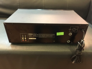 Yamaha KX-W421 Cassettle Deck Player (sold) Img_7332