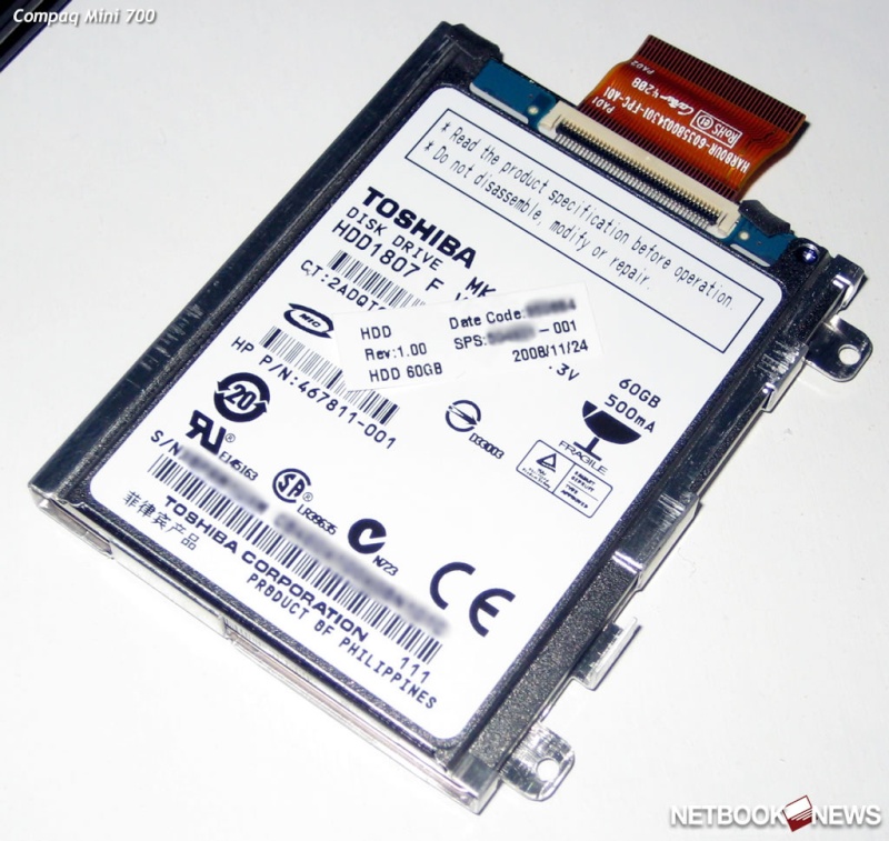 Prise en main et demontage pc compaq mini 700 Mimoun12
