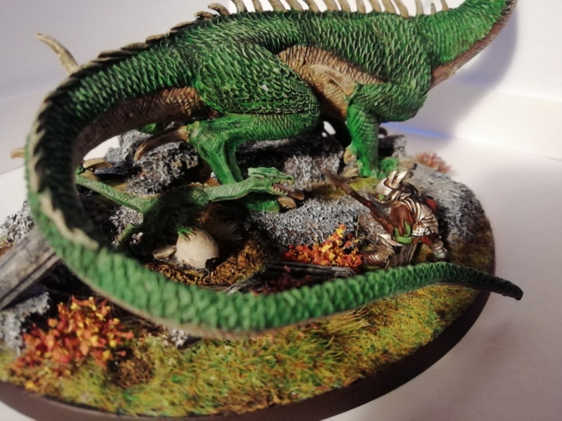 Socle Wyrm des Cavernes 01410