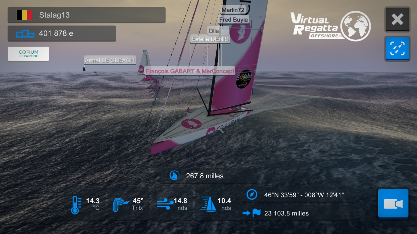 Vendée Globe 2020: la course ! - Page 4 Leadin10