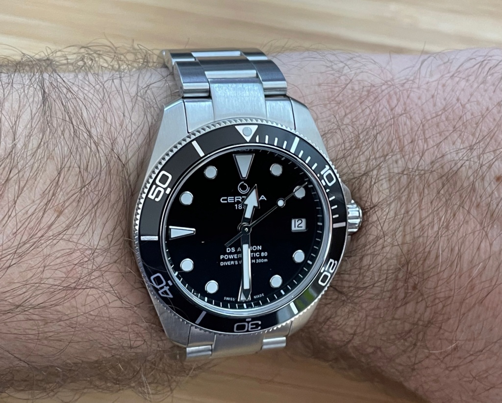 Nouvelles Certina DS Action Diver 38mm Img_5616