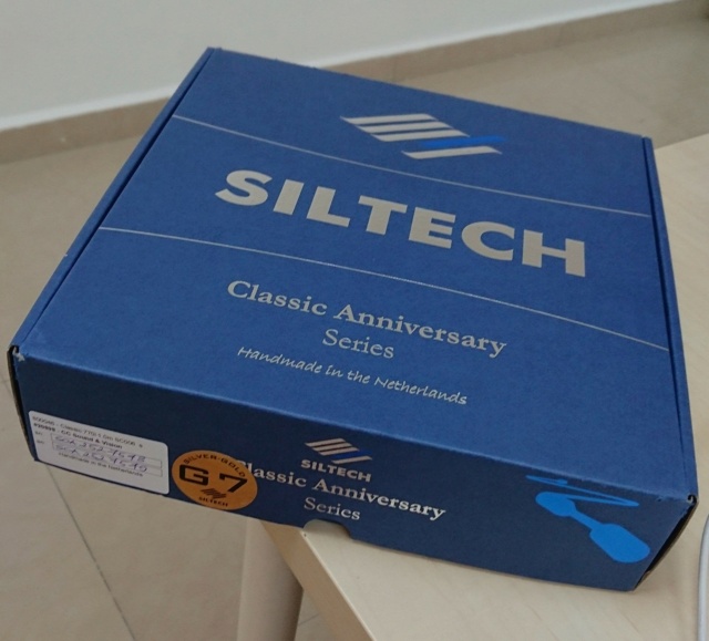 Siltech Classic 770i 1.0m RCA interconnects (sold) _2020116