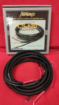 Harmonix CS-120 Improve version speaker cables 2.5m (used) Img_2167