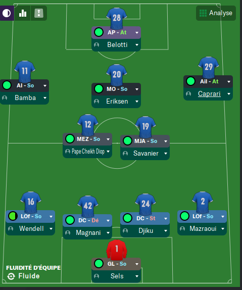 27ème Journée avant DImanche 12h Compo134