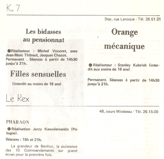 LIVRE SUR LES CINÉMAS D'AIX-EN-PROVENCE Aix_2111