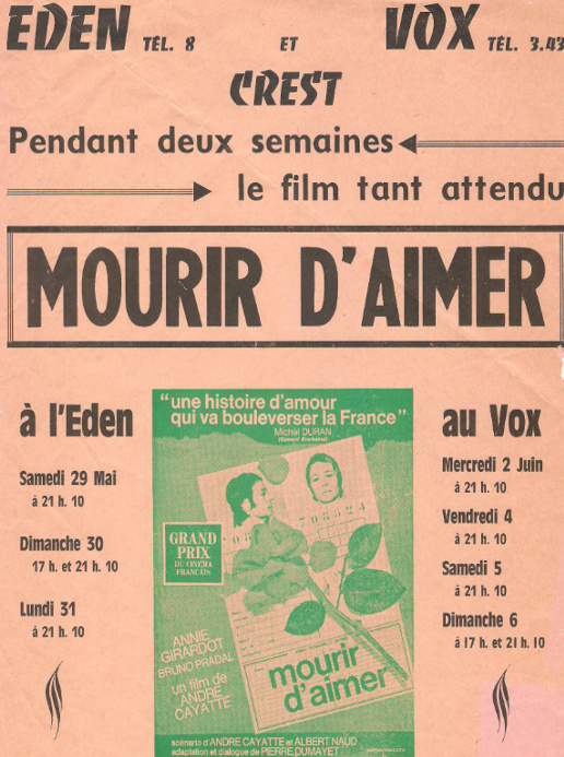 MAI 71 SUR LES ECRANS DE LA DROME Mourir10