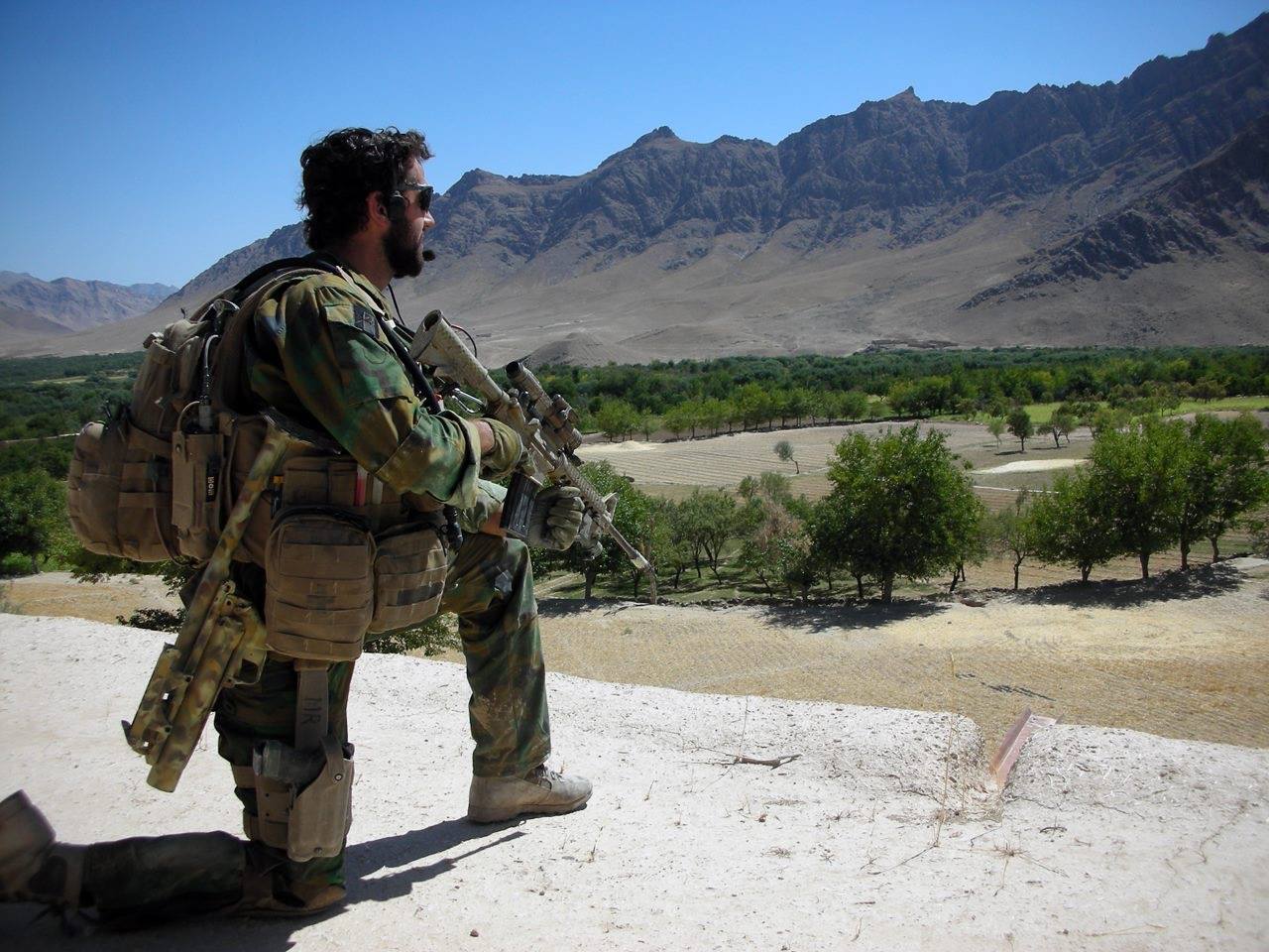 Really rare trial jungle camo combat uniform Afghan15