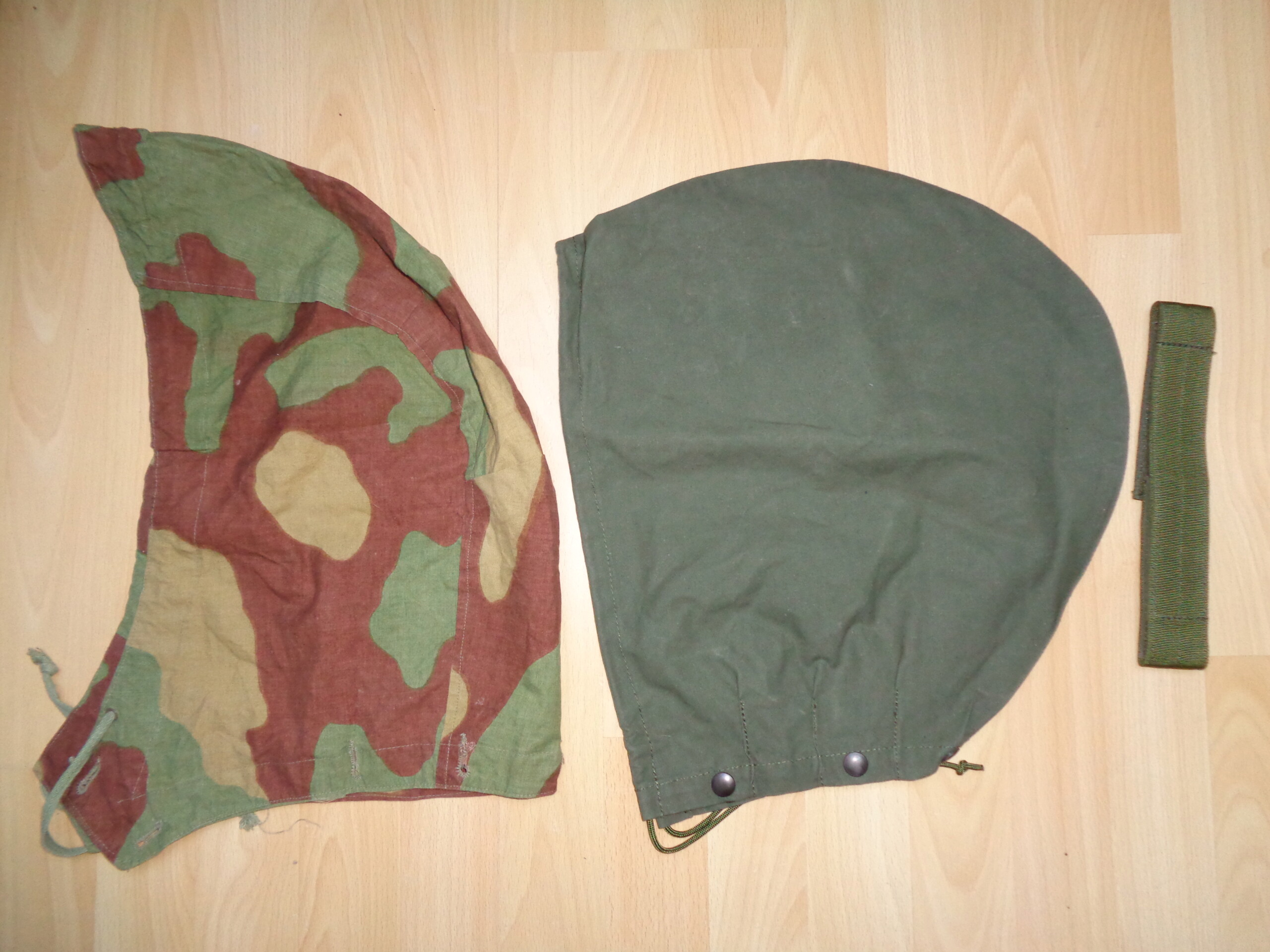 Weird green hood with faulty(?) NSN written inside, and an unknown scope/sight bag Dsc05126