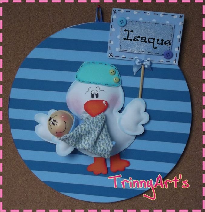 aplique cigueñita para baby shower Placa_10