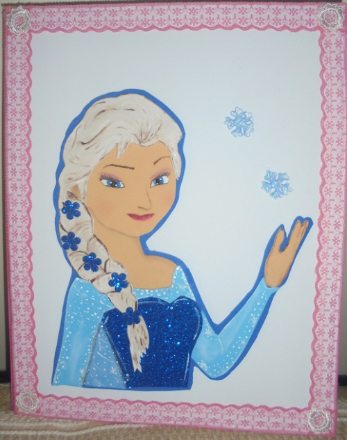 Carpeta y cuaderno de Elsa de frozen Sin_tz12