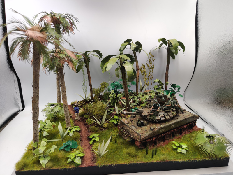 M551 SHERIDAN 1/35 Tamiya. Vietnam 1969 avec Diorama par THIMARIE - Page 7 Img_5796