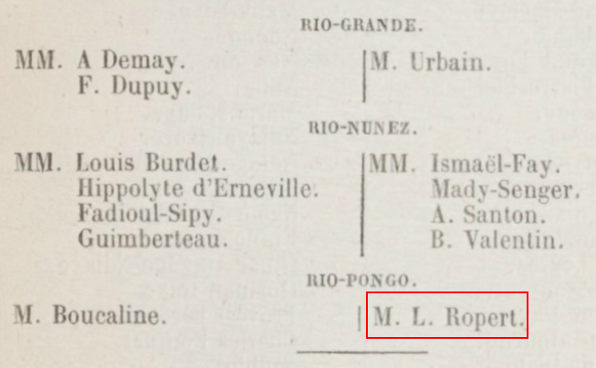 Ecrire au Rio Pongo en 1860 : les débuts de la desserte maritime des Rivières du Sud  410