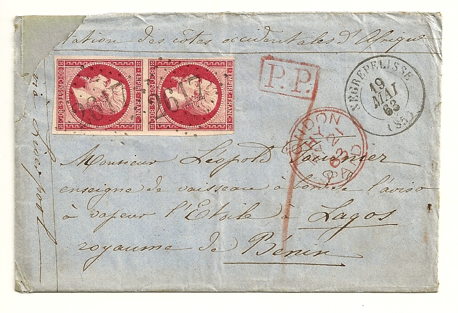 "Bien cher Léopold..." : une lettre pour le Gabon en 1862 Lagos_10