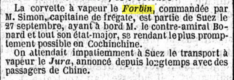Seconde guerre de l'opium (1860) : le courrier pour le corps expéditionnaire français Le_tem10