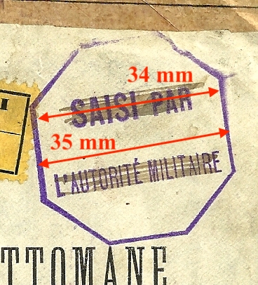 Début août 1914, trop tôt pour séquestrer cette lettre du Levant  Octogo10