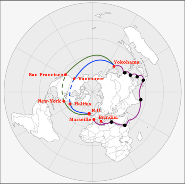 Liaison maritime Vancouver / Japon et Chine Projec10