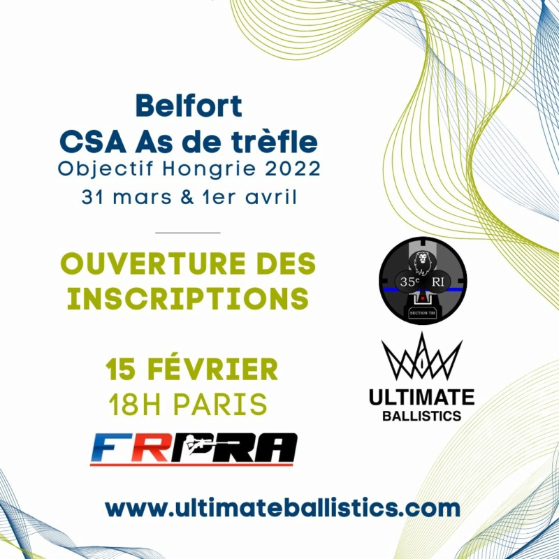 Match FRPRA - 31 Mars/1er Avril - CSA As de Trèfle - BELFORT 27374710