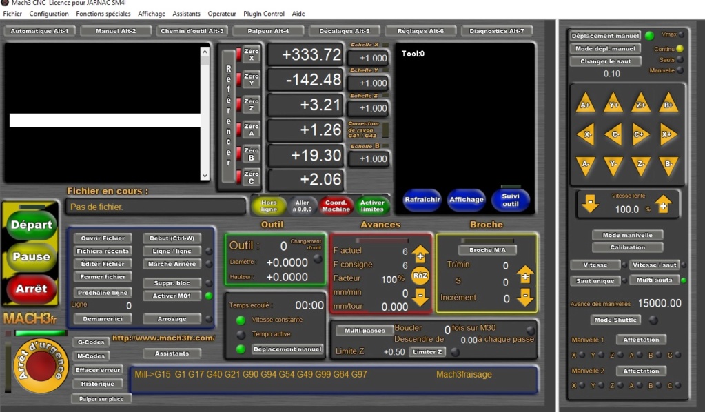 Evolution vers 5 et 6 axes avec ESS 6axes10