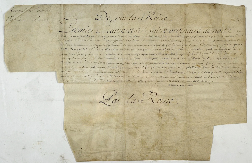Documents avec autographe ou signature de Marie-Antoinette Tzolzo26