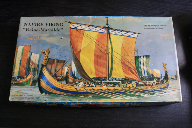 Navire viking REINE MATHILDE 1/60ème Réf 890 Box_ar15