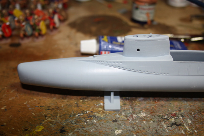 Sous-marin nucléaire lanceur d engins SNLE REDOUTABLE HELLER Réf KIT 71241 Le_red10