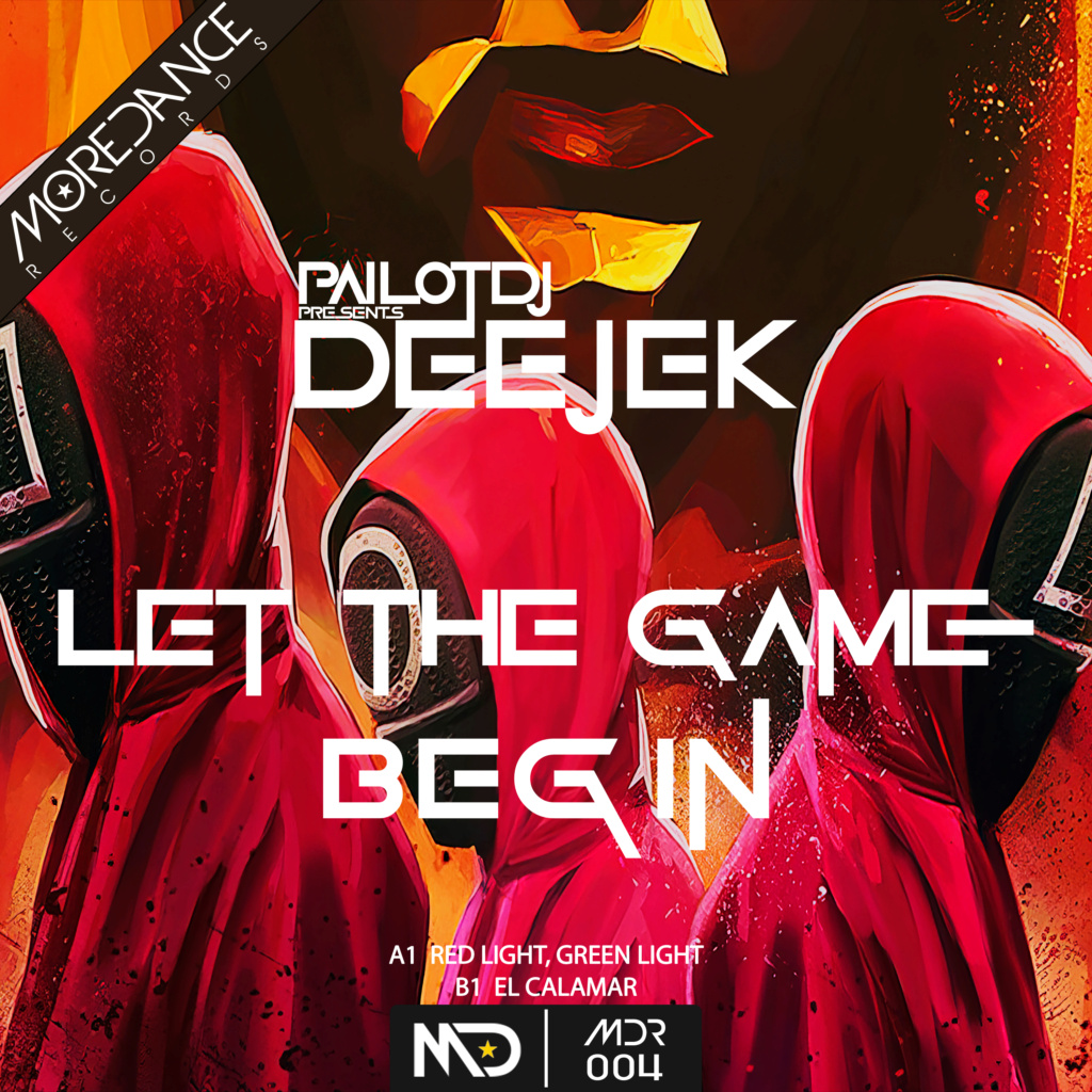 [MDR004] Pailot Dj presents Deejek - Let The Game Begin (OUT NOW) Portad10