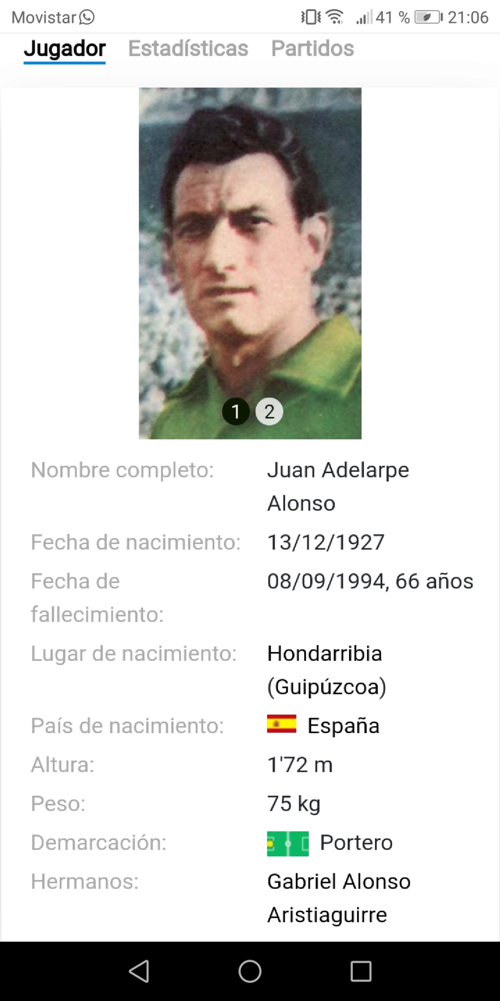 Los porteros más bajos de la historia del futbol -- Shortest goalkeepers in football - Página 11 Screen77