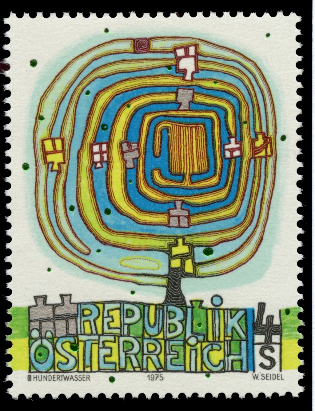 Österreich, Briefmarken der Jahre 1975 - 1979 Ank_1529