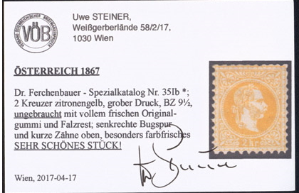 stempel - Freimarken-Ausgabe 1867 : Kopfbildnis Kaiser Franz Joseph I - Seite 23 Ank_3514