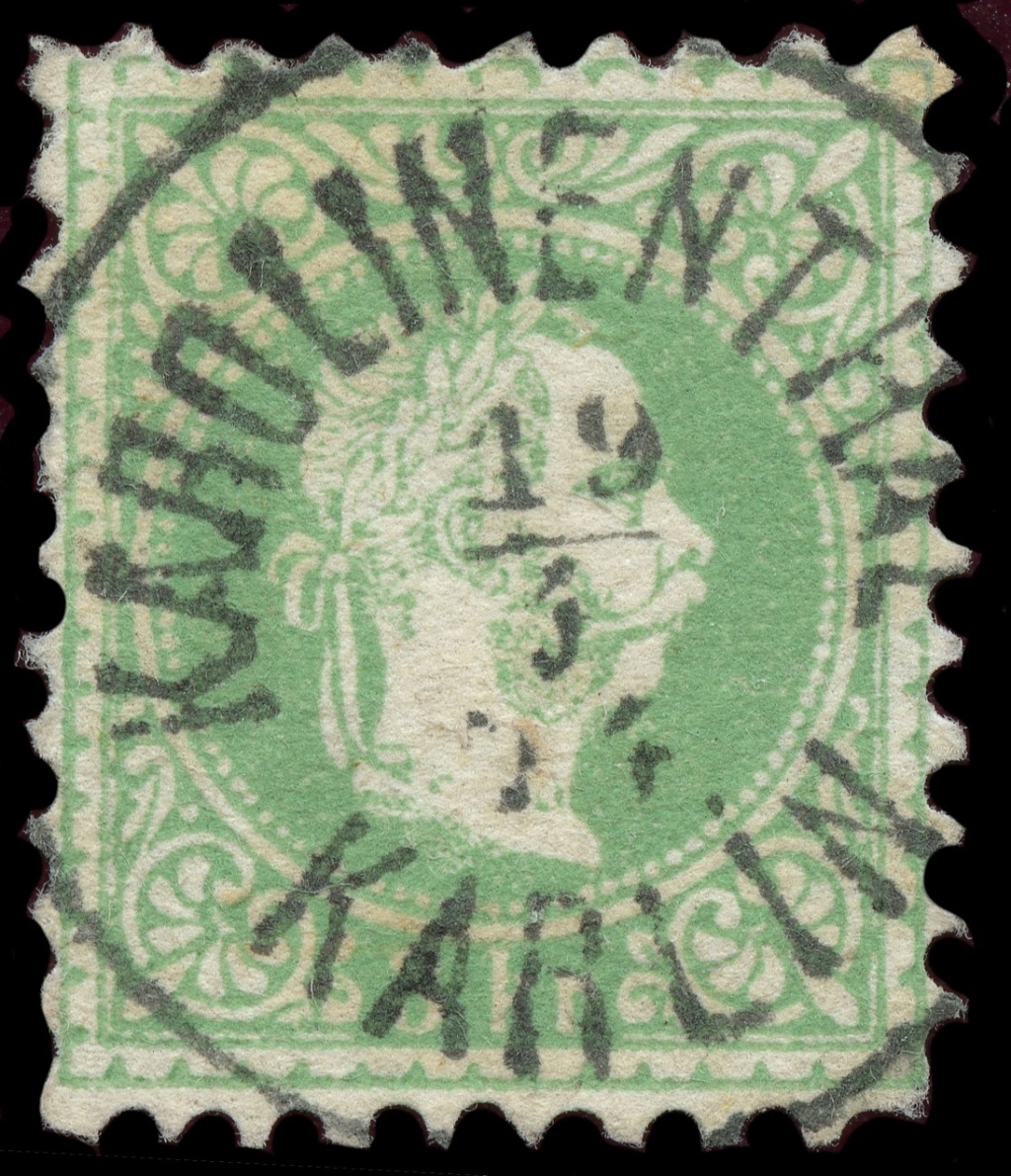 Freimarken-Ausgabe 1867 : Kopfbildnis Kaiser Franz Joseph I - Seite 23 Ank_3628