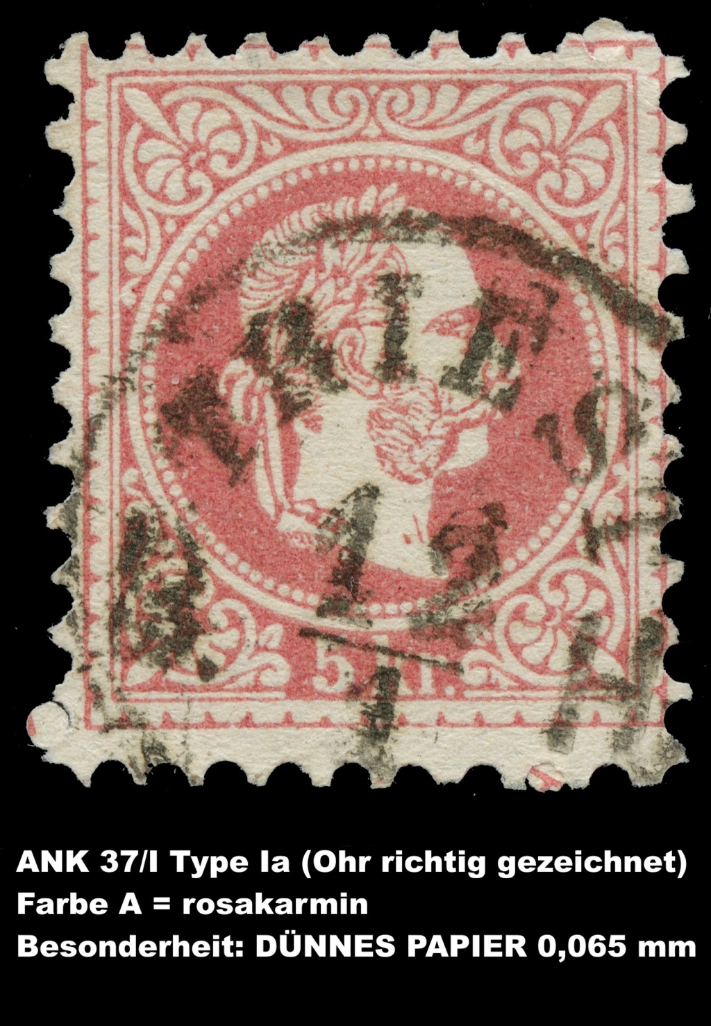 Nachtrag - Freimarken-Ausgabe 1867 : Kopfbildnis Kaiser Franz Joseph I - Seite 24 Ank_3720