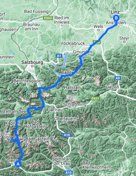 L'Autriche en passant par les Alpes 2023 Aller-18