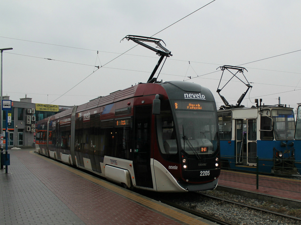Робот трамвай в Польше Aa10