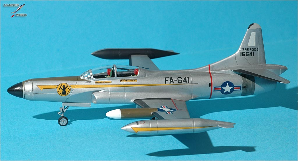 [EMHAR] LOCKHEED F-94C STARFIRE 27th FIS - 4711 ADW sérial 51-13555 Wright-Patterson AFB 1955 Réf EM3004 Photo416