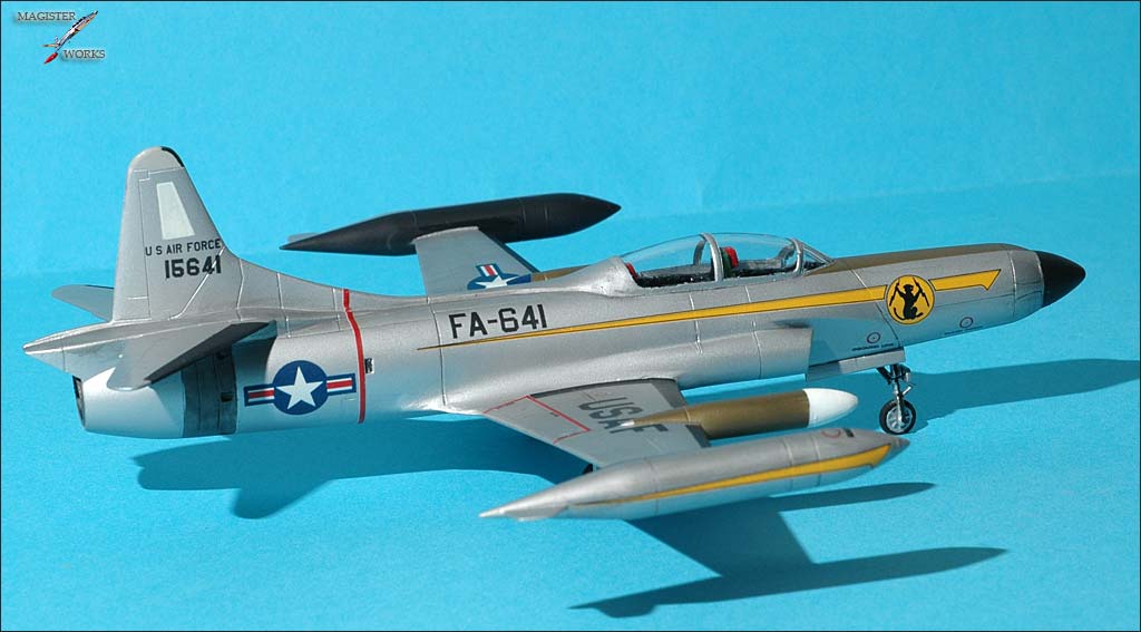 [EMHAR] LOCKHEED F-94C STARFIRE 27th FIS - 4711 ADW sérial 51-13555 Wright-Patterson AFB 1955 Réf EM3004 Photo418
