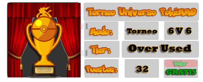Torneo Universo PokéMMO # 2 Over Used (05-07-2020) FINALIZADO Evento14