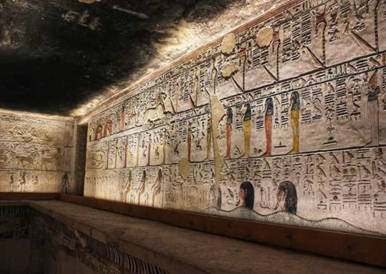 La grandeur de la civilisation égyptienne dans les tombeaux de Séthi Ier et Néfertari... un trésor dans la Vallée des Rois 1----595