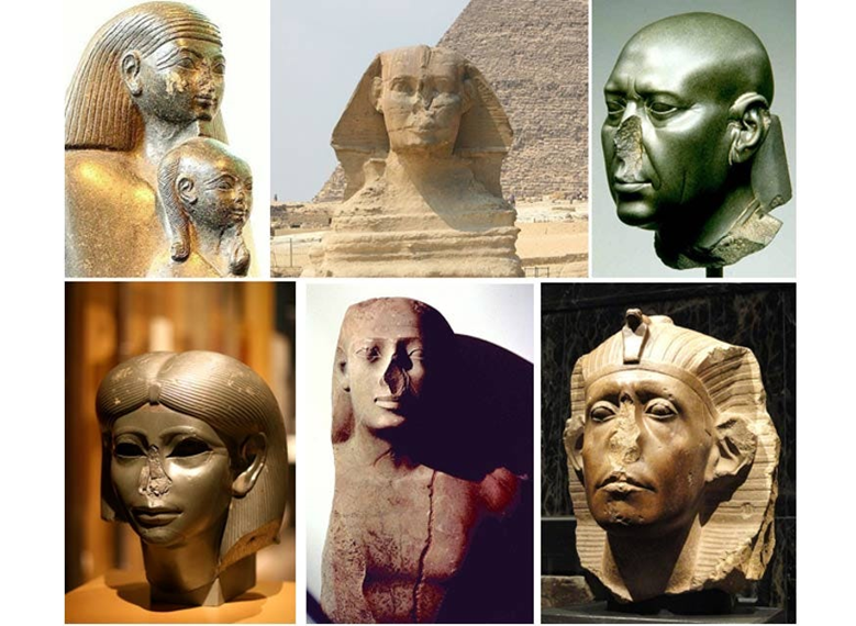 لماذا تم تدمير الكثير من أنوف بعض التماثيل المصرية 1----726