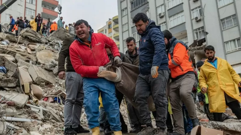 A devastating earthquake strikes southern Turkey and Syria's money 1---120