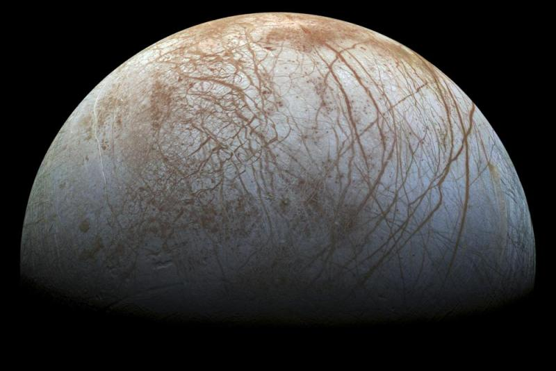 NASA spacecraft reaches its closest point to Jupiter's moon, Europa 1--112