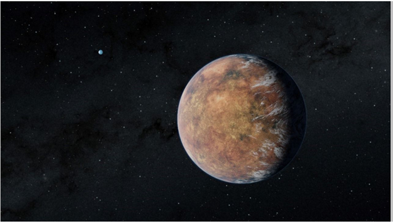 علماء يكتشفون كوكباً بحجم الأرض ربما يحتوي على الماء  1--624
