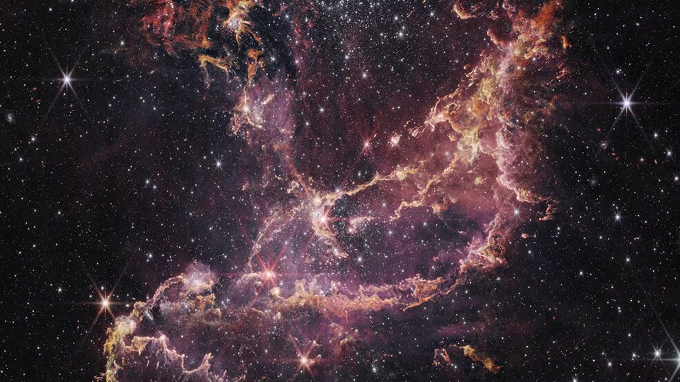 The James Webb Telescope has captured an amazing image that could shed light on the early stages of life in the universe 1-120